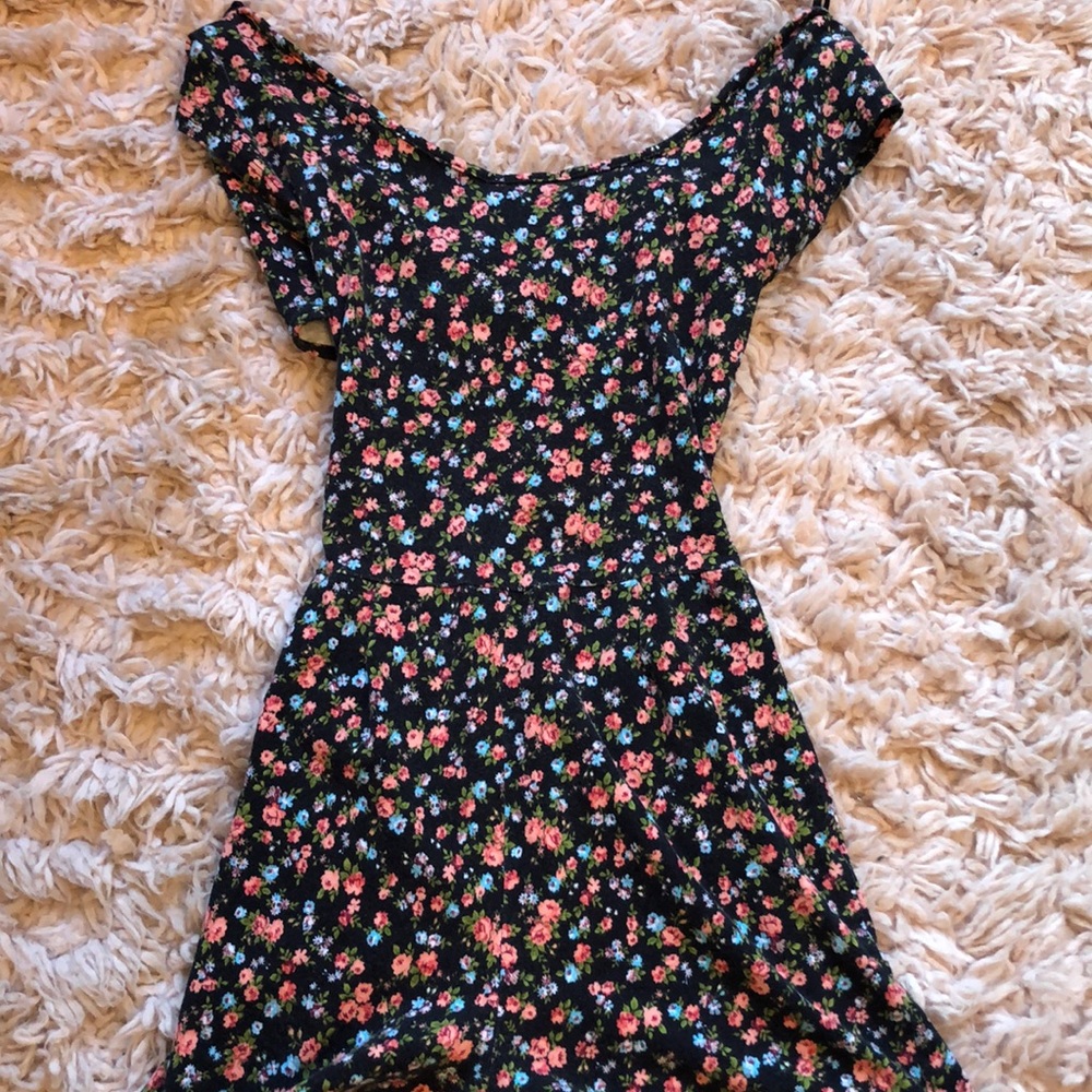 Floral patterned romper